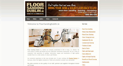 Desktop Screenshot of floorsandingdublin.ie